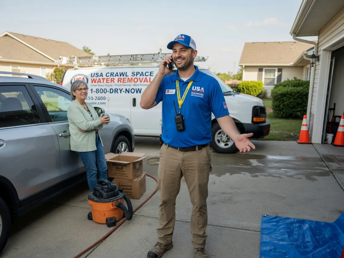 Crawl Space Water Removal Colmar, PA FAQs